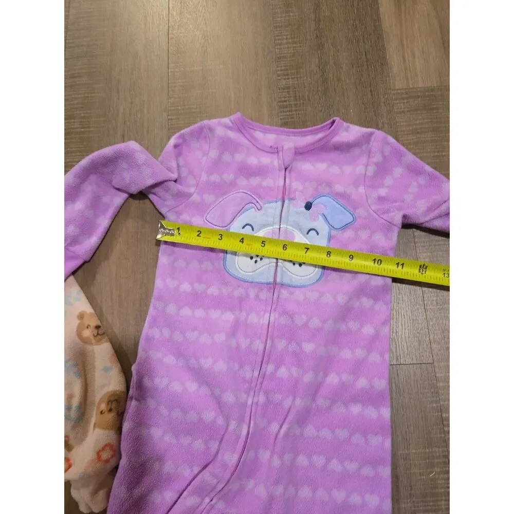 Carters Infant Baby Girl Sleepwear Footie Pajamas One-Piece Lot 24 Months Lot 5